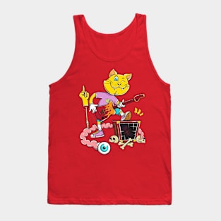 Rock Cat Roll Tank Top